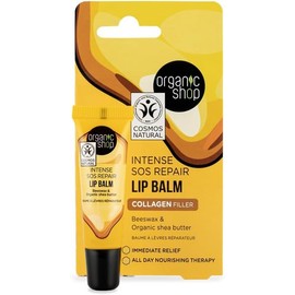 Bálsamo Labial Reparador con Cera de Abejas y Manteca de Karité, 10 ml