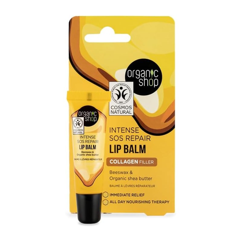 Bálsamo Labial Reparador con Cera de Abejas y Manteca de