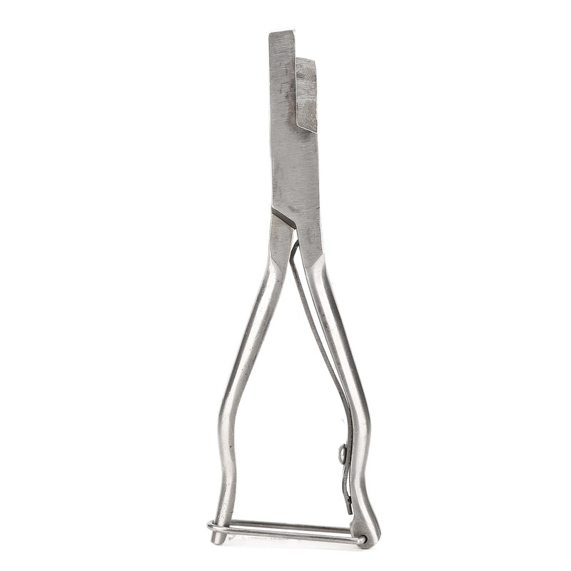 Pig Ear Tag Plier Stainless Steel Animal Ear Notcher with