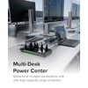 Plugable Regleta Protectora contra sobretensiones con USB y 12 Salidas