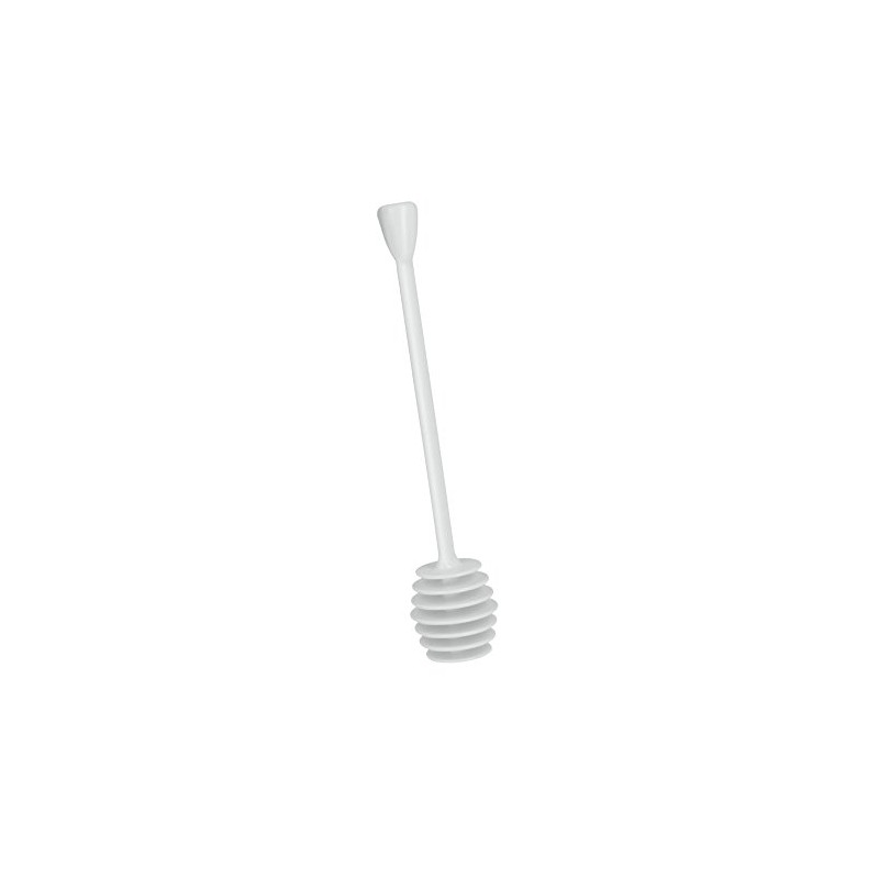 Metaltex Miele Dipper 15 cm, Acciaio Inossidabile, Bianco, 3,2 x