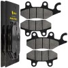 Caltric Front Rear Brake Pads for Kawasaki EX300 Ninja 300