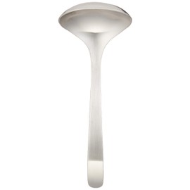 柳宗理 Sori Yanagi 使いやすさを追求したシンプルフォルムのカトラリー 燕三条 ステンレス製 ソースレードル 一体成型で洗いやすく衛生的 食器洗浄機使用可能 つや消し仕上げ