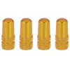 YFFSFDC Bicycle Presta Valve Caps Set of 4 Aluminum Alloy