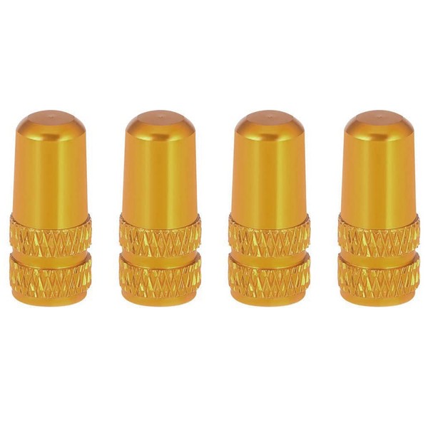 YFFSFDC Bicycle Presta Valve Caps Set of 4 Aluminum Alloy