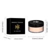 IONSGAKO Mineral Loose Powder, Translucent Setting Powder Lightweight Breathable Matte