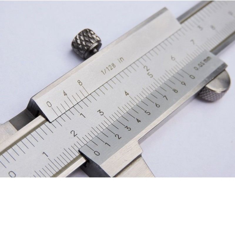 STEINLE 1102 Pocket Vernier Caliper 150 mm with Locking Screw