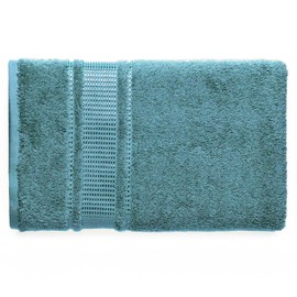 2-Piece Turkish Cotton Face & Hand Towels Set, 20 in x 35 in, Absorbent, Quick Dry, Durable & Soft, Spa & Hotel Quality, Maldive Green