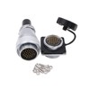 Eonvic WEIPU WS28 - Conector de 26 pines impermeable IP67