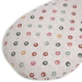 Organic Eye Pillow Lavender & Linseed "Dots" for Relaxation, Cooling, Warming or Yoga