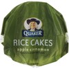 Quaker, Rice Cakes, Apple Cinnamon, 6.52oz Bag (Pack of 4)