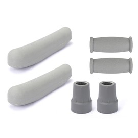 6Pcs Crutch Pads Cushions Covers Under Arm Fist Spare Parts Elderly Care Products Accessories