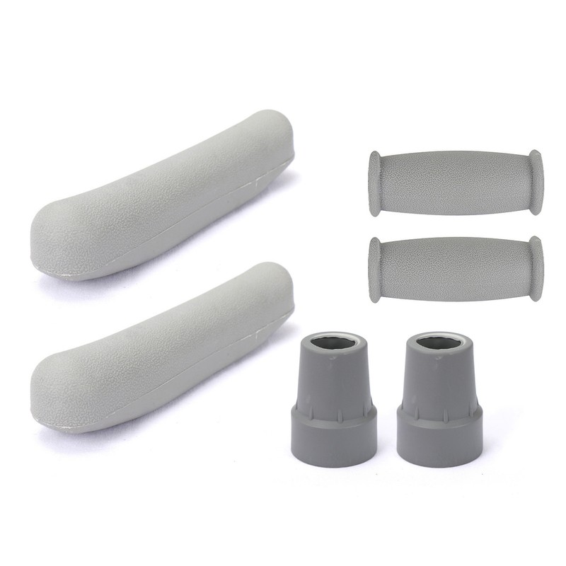 6Pcs Crutch Pads Cushions Covers Under Arm Fist Spare Parts