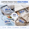 Mini Cepillos de Dientes Desechables 4 en 1 con Doble