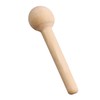 Yibuy 50pcs Mini Wooden Spoon for Sugar Salt Spices Chicken