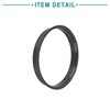 ACROPIX 73.1 to 70.3mm Hub Centric Rings Black - Pack