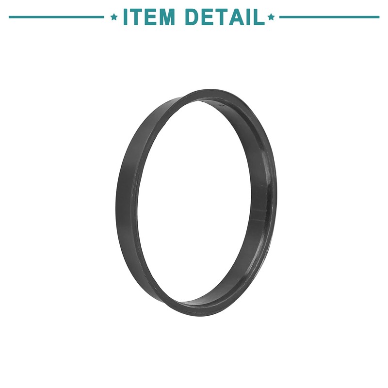 ACROPIX 73.1 to 70.3mm Hub Centric Rings Black - Pack