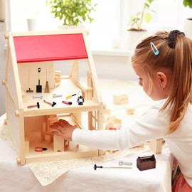 Miniature Gnome Accessories, Miniature Accessories Garden, 14 Pieces Gnome Accessories, Miniature Tool Box, Mini Dollhouse Accessories, Miniature Tool Dollhouse for Christmas Decoration