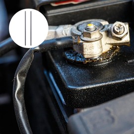 VILLCASE 2 x Graphite Crucible Stirrers Graphite Stirring Rod Melting Casting Refining Gold Silver Copper Rod for Jewelry Casting Lab Experiment Gray (Φ8-300mm)