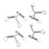 NUOBESTY 4pcs Door Top Hinge Pin with Tips Adjustable Hinge