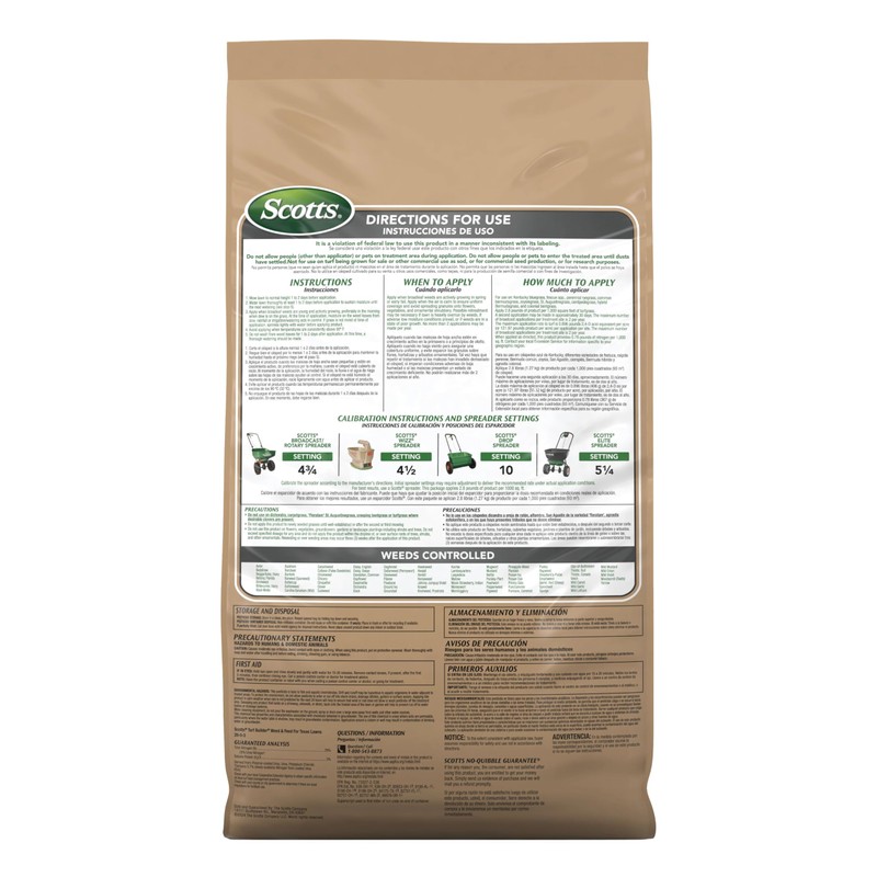 Scotts Turf Builder Weed & Feed for Texas Lawns, Weed