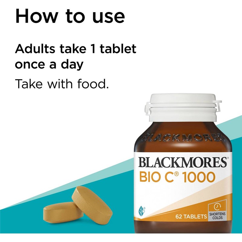 Blackmores Bio C 1000mg 62 Tablets