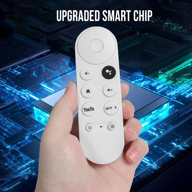 Voice Remote Control Compatible with Google Chromecast 4k Snow Streaming
