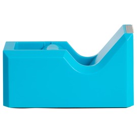 JAM PAPER Colorful Desk Tape Dispensers - Blue - Sold Individually