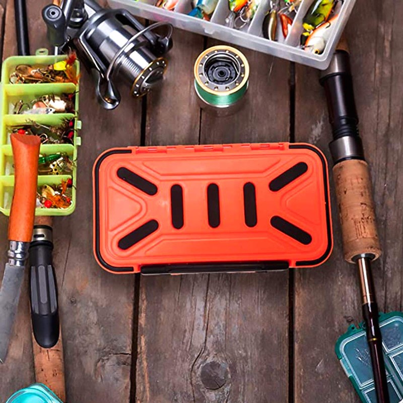 Tackle Box, RoadLoo Plastic Tackle Box, Clear Hooks, Fishingtackle, Waterproof,