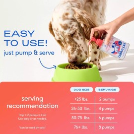Native Pet Pure Omega-3 Fish Salmon Oil for Dogs & Cats Skin & Coat, Joint, & Heart Health