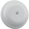 7-1/4 OD White Plastic Bell Cleanout Cover Plate