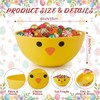 Potchen 12 Pcs Duck Theme Party Candy Bowls, 24oz Cute