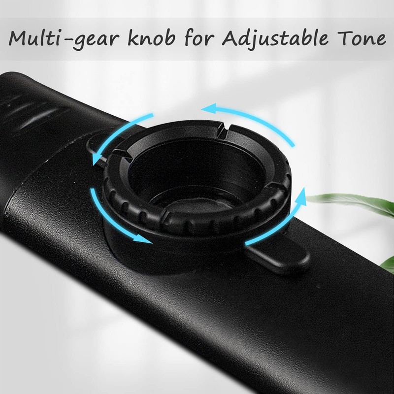 Electric Kazoo for Adults, Professional Metal Kazoo with 5 Reeds