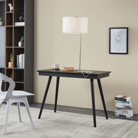 FENLO Future - 39' Modern Desk with USB-C & Qi Wireless Charging Station