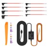Dash Cam Hardwire Kit Rubber Metal for Mirror Cam GPS