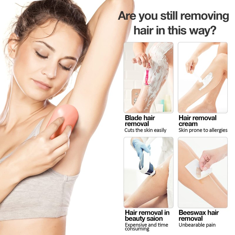 NOMOY Crystal Hair Remover for Men and Women, Sa-fe and