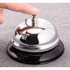 UQMIQURA Table Bell, Table Bell, Reception Bell with Crisp Bell,