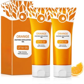 Gel Exfoliante Facial Naranja 2 pcs – Limpieza Profunda y Hidratación