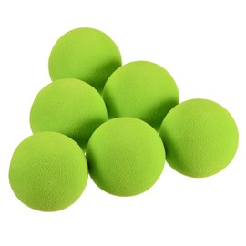 YOKIVE 10 Pcs Golf Foam Ball, Sports EVA Sponge Balls Exercise Flight Swing Practicing for Indoor Golf Training(Green, 42-mm)