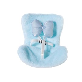 La-Bubo Dolls Car Seat,Universal Air Vent/Dashboard Mount for Vehicle Decor & Display, Cute Accessories for Photography, Display & Collectors Age Limit 15+(No Dolls)（Blue）