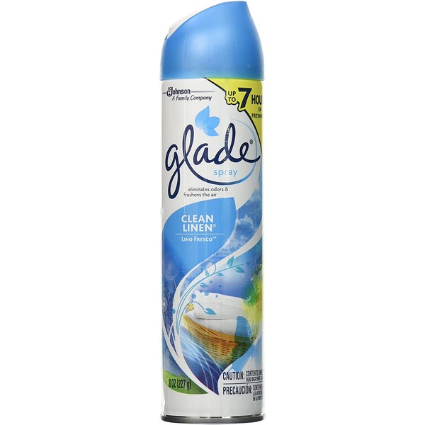 Glade Air Freshener 8 OZ (Pack - 3) , Clean Linen