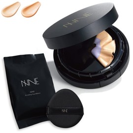 NNE Foundation [Needle Foundation Needle Funde Grinding Funde Covering Power Shiny Skin Waterlight Skin Korea UV Protection SPF 50 PA+++++] (Body + Refill (Neutral, Healthy Skin Color))