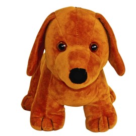 Soft Toy Dachshund Feels Very Soft Very Realistic Design Dachshund Brown Teckel Plush Dog 30cm