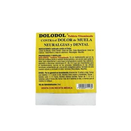 Dolodol Vitaminado Dietary Supplement – 4 Tablets with Energy Boost & Brain Health Support, Sugar-Free Formula, Essential Daily Healthcare Vitamins