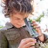 HABA 305376 Terra Kids Microscope Portable Microscope for Nature Observation