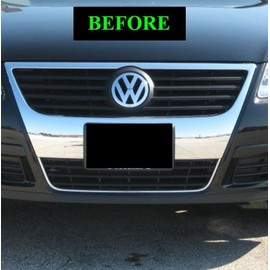 312 MOTORING fits VOLKWAGEN VW EOS 2007 2008 2009 CHROME GRILLE GRILL KIT 07 08 09