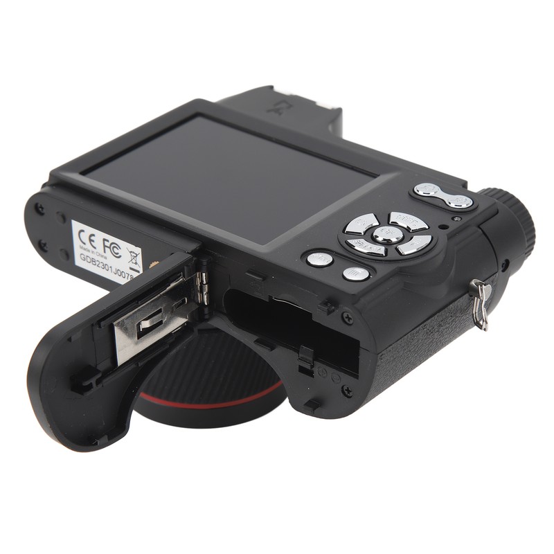 4K Digital Camera 48MP Manual Focusing Retro Anti Slip Pattern