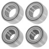 Caltric Front Rear Knuckle Bearings for Honda Foreman Rubicon 500