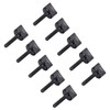 sourcing map M4 x 20 mm Thumb Screw Bolts Nylon