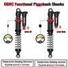 OGRC 100mm Aluminum Adjustable Piggyback Shock Absorber RC Damper for